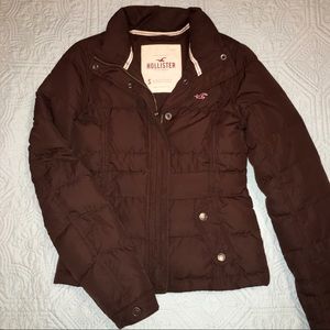 hollister down coat